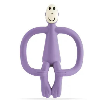 Matchstick Monkey Teething Toy and Gel Applicator rágóka 2in1 kefével Purple 1 db