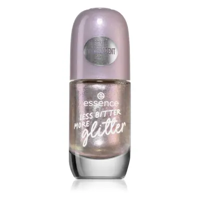 Essence Gel Nail Colour körömlakk árnyalat Less Bitter More Glitter 8 ml