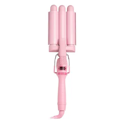 Mermade Mini Waver 25 mm tripla hajsütővas hajra Pink 1 db