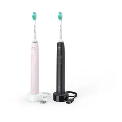 Philips Sonicare 3100 HX3675/15 elektromos fogkefe 2 db