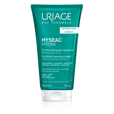 Uriage Hyséac Hydra Cleansing Cream tisztító krém a bőrhibákra 150 ml