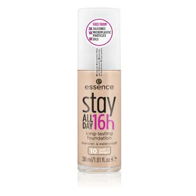 Essence Stay ALL DAY 16h vízálló make-up árnyalat 10 Soft Beige 30 ml