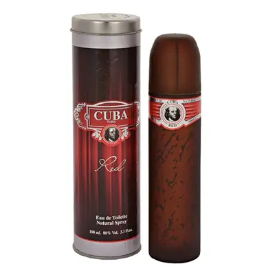 Cuba Red Eau de Toilette uraknak 100 ml