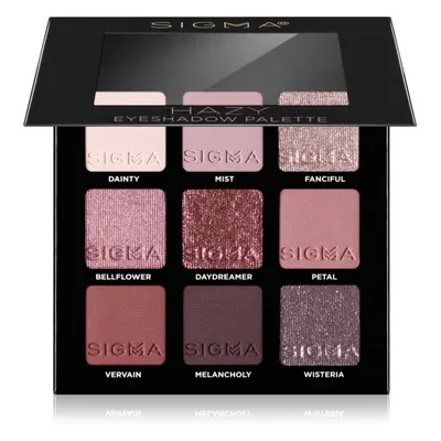 Sigma Beauty Eyeshadow Palette Hazy szemhéjfesték paletta 9 g