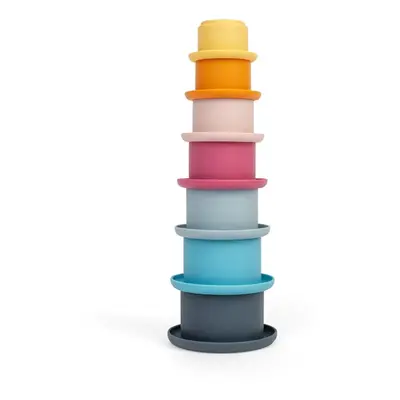 Bigjigs Toys Stacking Cups egymásba rakható poharak 7 db