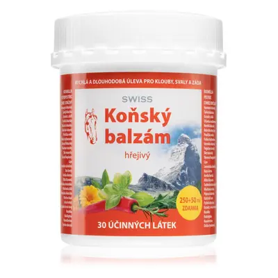 Swiss Horse balm Warm aromatikus masszírozó balzsam 300 ml