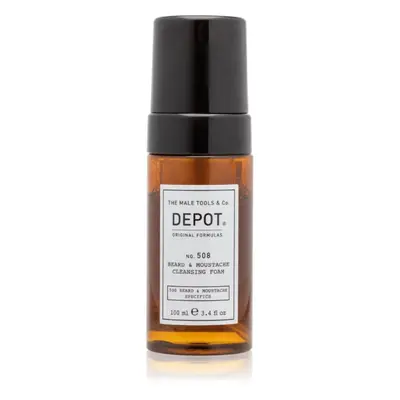 Depot No. 508 Cleansing Beard & Moustache Foam tisztító hab szakállra 100 ml