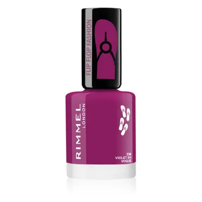 Rimmel 60 Seconds Flip Flop körömlakk árnyalat 336 Violet en Vogue 8 ml