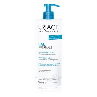 Uriage Eau Thermale Silky Body Lotion selymes testápló száraz és érzékeny bőrre 500 ml