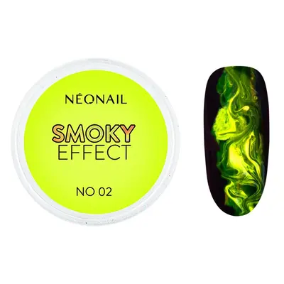 NEONAIL Effect Smoky színes púder körmökre szín No. 02 Yellow 2 g