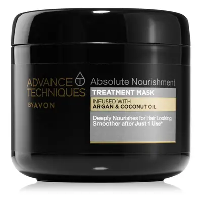 Avon Advance Techniques Absolute Nourishment mélyen tápláló maszk Argán olajjal 375 ml