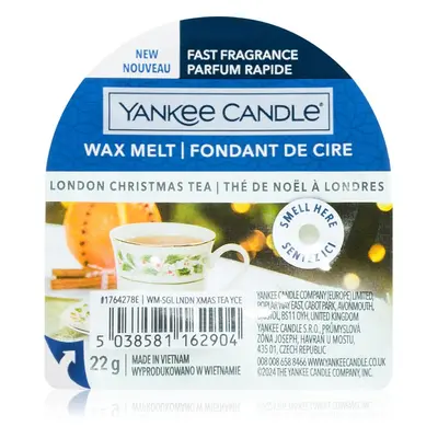 Yankee Candle London Christmas Tea illatos viasz aromalámpába 22 g