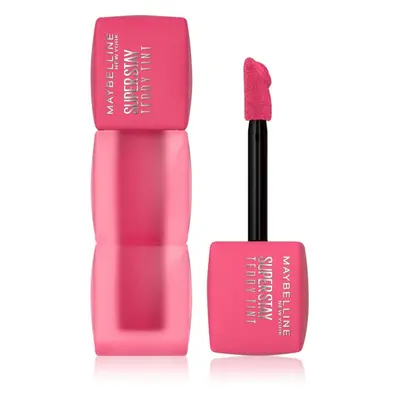 MAYBELLINE NEW YORK Teddy Tint Ultra matt hosszantrató rúzs árnyalat 45 Pinky Promise 5 ml