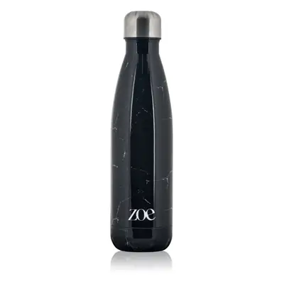 ZOE Stainless Steel Insulated Water Bottle rozsdamentes kulacs szín Black 500 ml