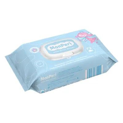 MonPeri Baby Wet Wipes nedves törlőkendők gyermekeknek 72 db