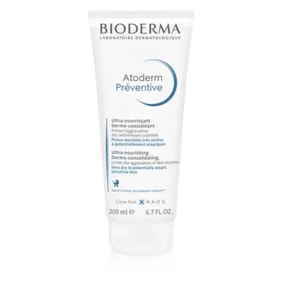 Bioderma Atoderm Préventive tápláló testkrém gyermek bőr kiszáradása ellen 200 ml