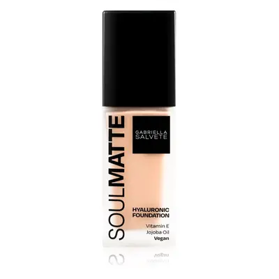 Gabriella Salvete SoulMatte tartós alapozó matt hatással árnyalat 03C Beige Cold 30 ml