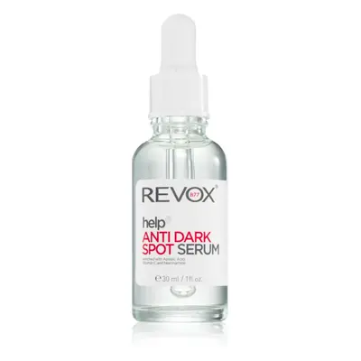 Revox B77 Help Anti Dark Spot Serum kiegyenlítő ápolás a pigmentfoltok ellen 30 ml