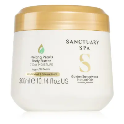 Sanctuary Spa Golden Sandalwood intenzív hidratáló testvaj 300 ml