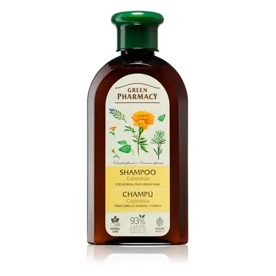 Green Pharmacy Calendula Shampoo sampon normál és zsíros hajra 350 ml