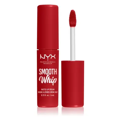 NYX Professional Makeup Smooth Whip Matte Lip Cream bársonyos rúzs kisimító hatással árnyalat 14