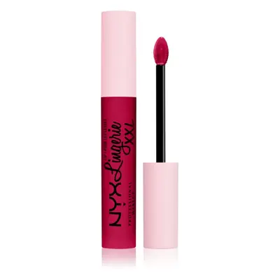 NYX Professional Makeup Lip Lingerie XXL matt folyékony állagú ajakrúzs árnyalat 21 - Stamina 4 