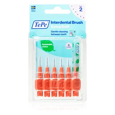 TePe Interdental Brush Extra Soft fogköztisztító kefék 0,5 mm 6 db