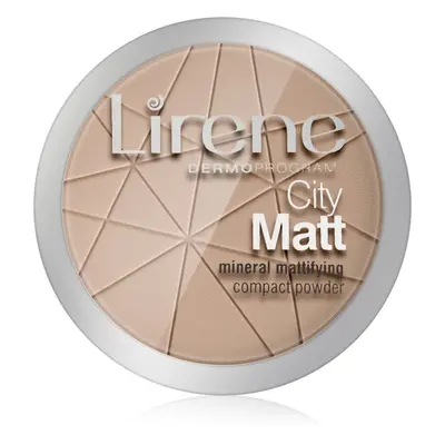 Lirene City Matt mattító púder árnyalat 03 Beige 9 g