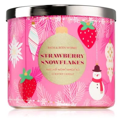 Bath & Body Works Strawberry Snowflakes illatgyertya 411 g