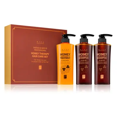 DAENG GI MEO RI Honey Therapy Professional Hair Care Set ajándékszett a táplálásért és hidratálá