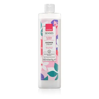 Avon Senses Floral Burst krémes tusoló gél 500 ml