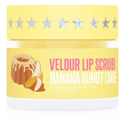 Jeffree Star Cosmetics Banana Fetish Velour Lip Scrub cukros peeling az ajkakra Banana Bundt Cak