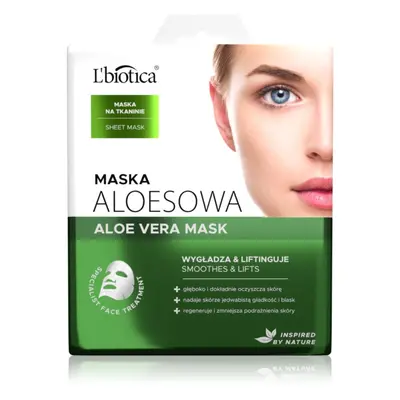 L’biotica Masks Aloe Vera arcmaszk regeneráló hatással 23 ml