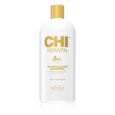 CHI Keratin keratinos sampon száraz és rakoncátlan hajra 946 ml