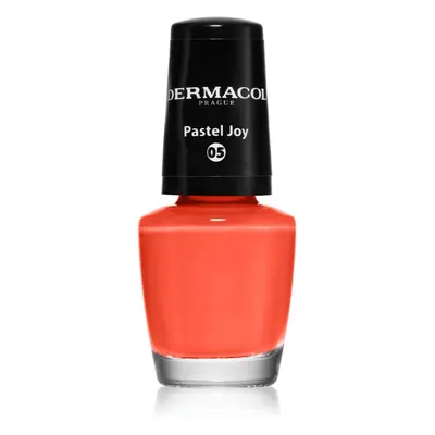 Dermacol Mini körömlakk árnyalat 05 Pastel Joy 5 ml