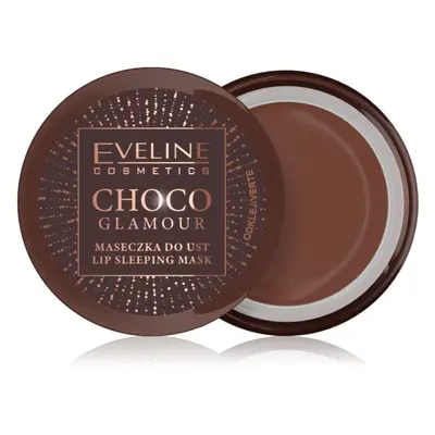 Eveline Cosmetics Choco Glamour éjszakai regeneráló maszk az ajkakra 12 ml