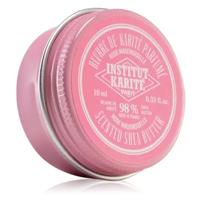 Institut Karité Paris Rose Mademoiselle 98% Scented Shea Butter shea vaj illatosított 10 ml