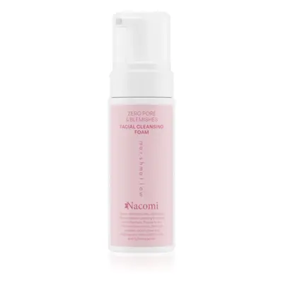 Nacomi Zero Pore & Blemishes tisztító hab Marshmallow 150 ml