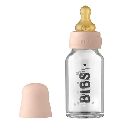 BIBS Baby Glass Bottle 110 ml cumisüveg Blush 110 ml