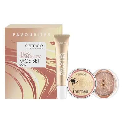 Catrice More Than Glow Face Set alapozószett árnyalat Gold