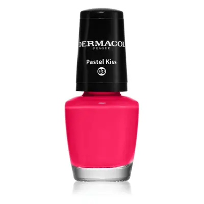 Dermacol Mini körömlakk árnyalat 03 Pastel Kiss 5 ml