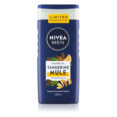 Nivea Men Tangerine Mule tusfürdő gél arcra, testre és hajra 250 ml