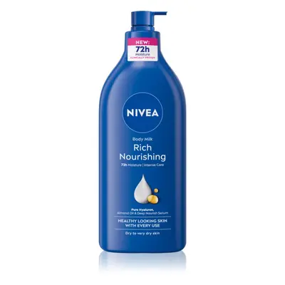 Nivea Body Milk tápláló testápoló tej 625 ml