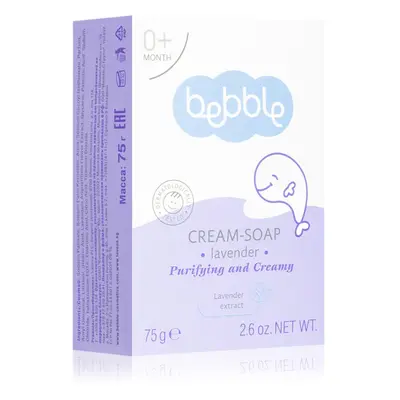 Bebble Cream-Soap Lavender krémes szappan levendulával gyermekeknek 75 g