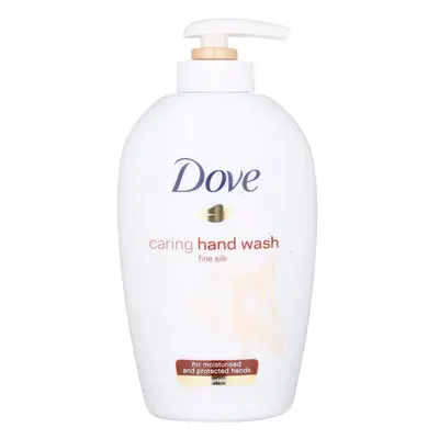 Dove Silk Fine folyékony szappan pumpás fehér orchidea 250 ml