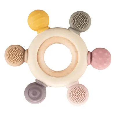 Zopa Silicone Teether rágóka Multicolor 1 db