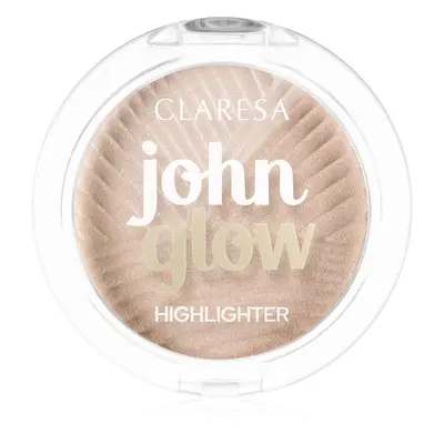 Claresa John Glow kompakt púderes élénkítő arcra árnyalat 02 8 g