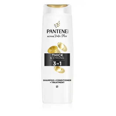 Pantene Pro-V Active Nutri Plex Thick&Strong sampon a gyenge és sérült hajra 3 az 1-ben 325 ml