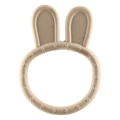 Zopa Silicone Teether Rabbit rágóka Sand Beige 1 db