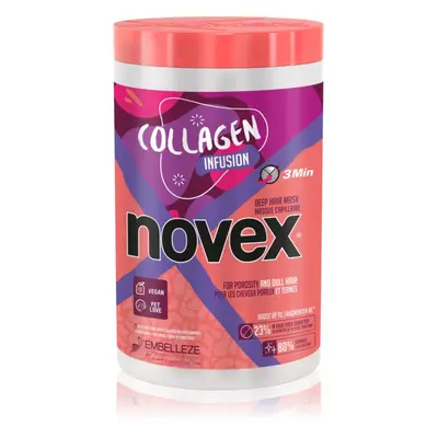 Novex Collagen Infusion erősítő maszk a gyenge, sérült hajra és a töredezett hajvégekre 400 g